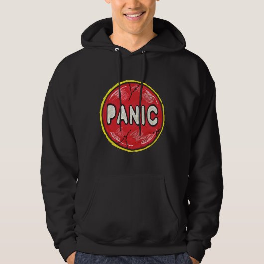 Paniktaste Hoodie (Vorderseite)