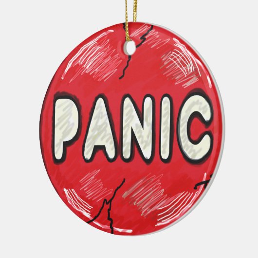 Paniktaste Keramik Ornament (Links)