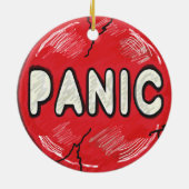 Paniktaste Keramik Ornament (Hinten)