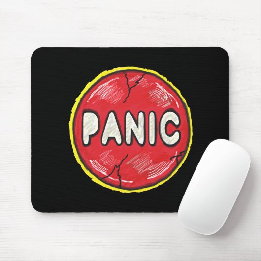 Paniktaste Mousepad (Mit Mouse)