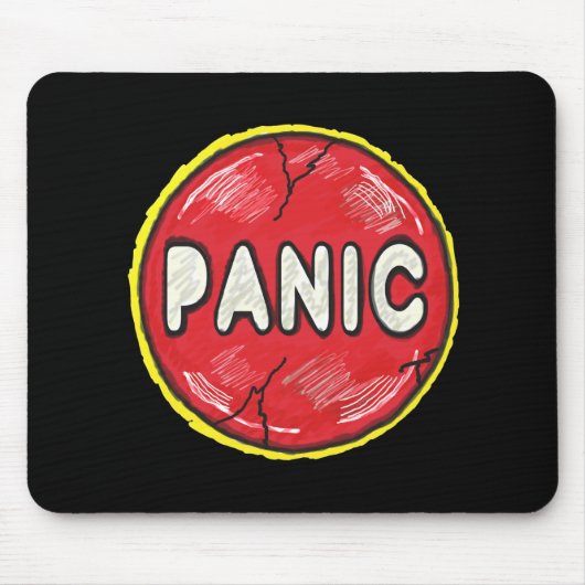 Paniktaste Mousepad (Vorne)