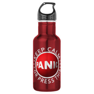 Paniktaste Trinkflasche