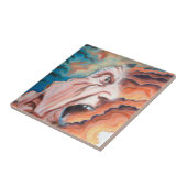 Panikwellen Ölmalerei Fliese (Seite)