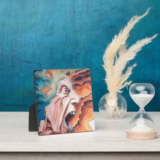 Panikwellen Ölmalerei Fotoplatte (InSitu)