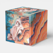 Panikwellen Ölmalerei Geschenkschachtel (Rückseite)