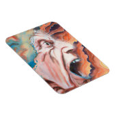 Panikwellen Ölmalerei Magnet (Rechte Seite)