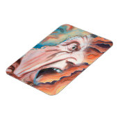 Panikwellen Ölmalerei Magnet (Linke Seite)