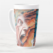 Panikwellen Ölmalerei Milchtasse (Linke Ecke)