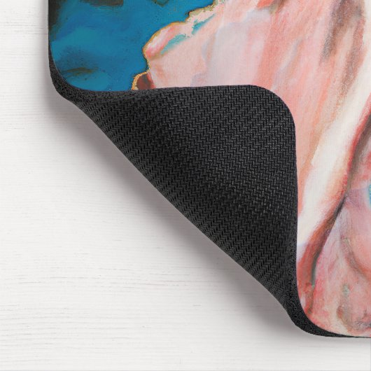 Panikwellen Ölmalerei Mousepad (Ecke)