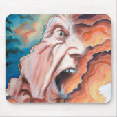 Panikwellen Ölmalerei Mousepad (Vorne)