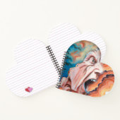 Panikwellen Ölmalerei Notizblock (Innenseite)