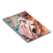 Panikwellen Ölmalerei Notizblock (Rechte Seite)