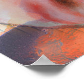 Panikwellen Ölmalerei Poster (Ecke)