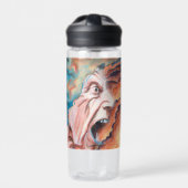 Panikwellen Ölmalerei Trinkflasche (Vorderseite)