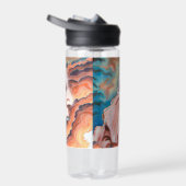 Panikwellen Ölmalerei Trinkflasche (Rechts)