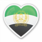 Panjshir Liebe Icon Sticker (Vorderseite)