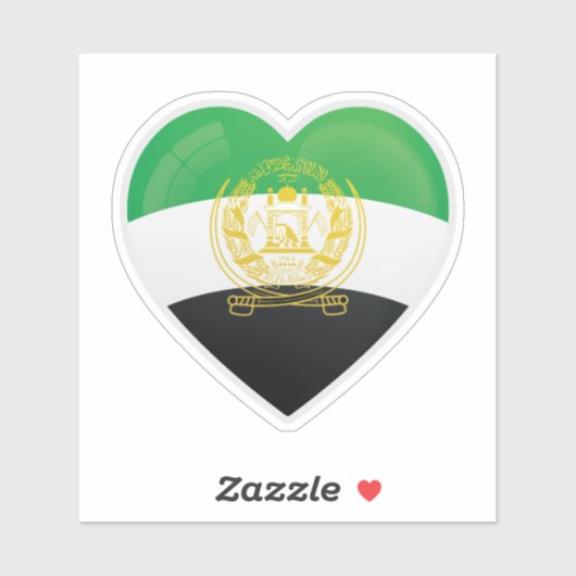 Panjshir Liebe Icon Sticker (Blatt)