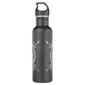 Pankration Pan Kratos Spartan Shield Edelstahlflasche (Rückseite)