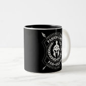 Pankration Pan Kratos Spartan Shield Zweifarbige Tasse (VorderseiteRechts)