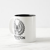 Pankration Total Compact Hellas 648 B.C Zweifarbige Tasse (Vorderseite Links)