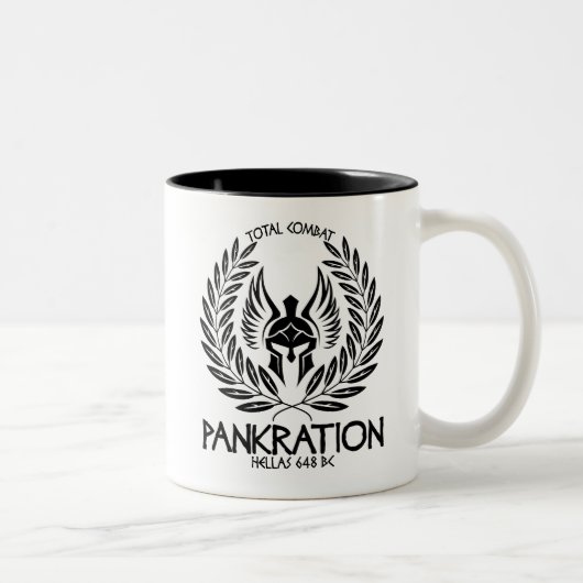 Pankration Total Compact Hellas 648 B.C Zweifarbige Tasse (Rechts)