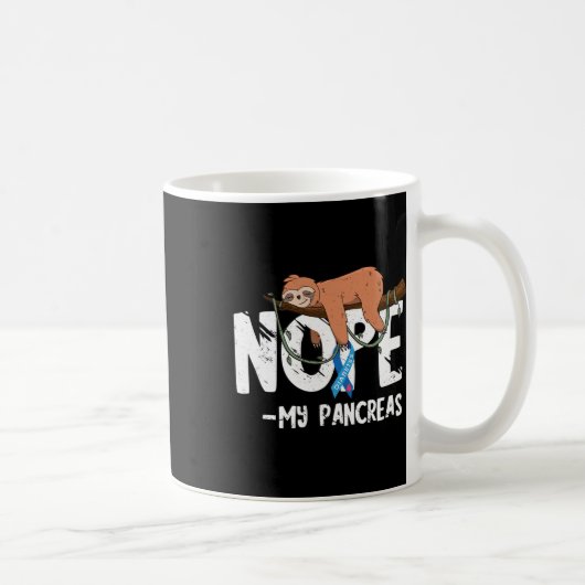 Pankreas Diabetes Bewusstsein Blut Kaffeetasse (Rechts)