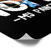 Pankreas Diabetes Bewusstsein Blut Poster (Ecke)