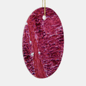 Pankreas-Zellen unter dem Mikroskop Keramikornament (Rechts)