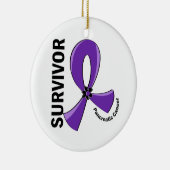 Pankreaskrebsüberlebung 12 keramikornament (Rechts)