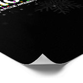 PANKREATISCHE KREBSBEWUSSTSEIN-Blume Wir kennen ih Poster (Ecke)