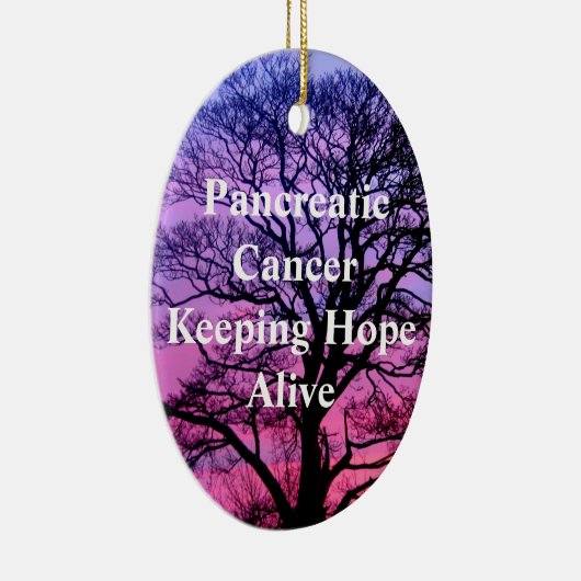 Pankreatischer Krebs, der lebendige Verzierung der Keramikornament (Rechts)