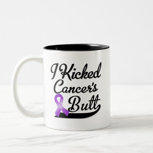 Pankreatischer Krebs trat ich Hintern Zweifarbige Tasse (Links)