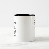 Pankreatischer Krebs trat ich Hintern Zweifarbige Tasse (Mittel)