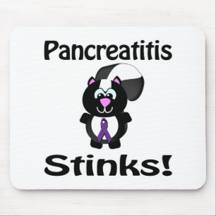 Pankreatitis stinkt Skunk-Bewusstseins-Design Mousepad