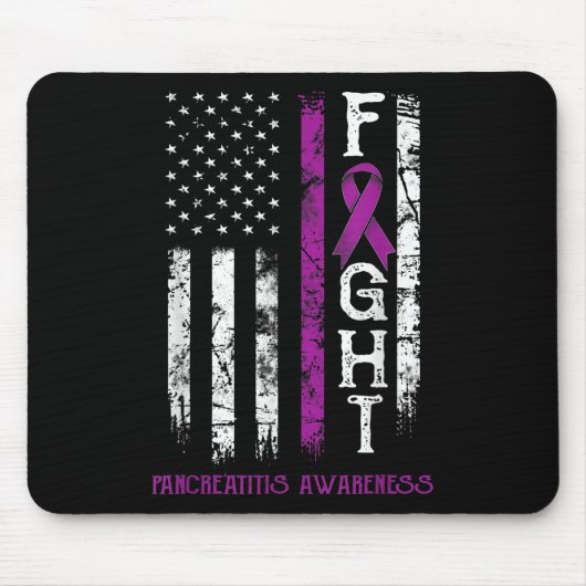 Pankreatitis Warrior Mousepad (Vorne)
