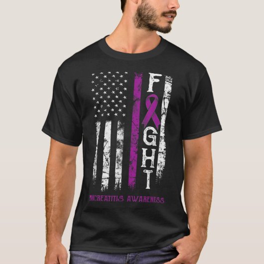 Pankreatitis Warrior T-Shirt (Vorderseite)