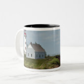 Panmure Island, Prince Edward Island. Pansion Zweifarbige Tasse (Vorderseite Links)