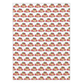 Panna Cotta Fresh Fruit Italian Food Dessert Tischdecke (Vorderseite)