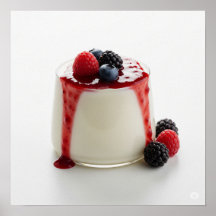 Panna Cotta mit Berries