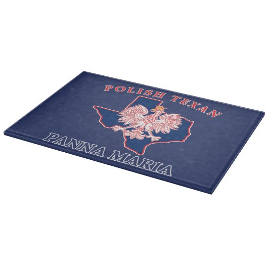 Panna Maria Polish Texan Schneidebrett (Ecke)