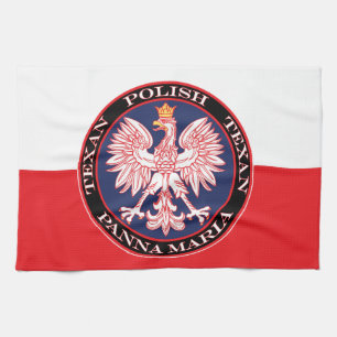 Panna Maria Round Polish Texan Geschirrtuch