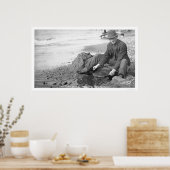 Panning for Gold Alaska 1907 Poster (Küche)