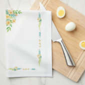 Paño con diseño "Flores del campo" Geschirrtuch (Viertel Falte)