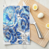 Paño de cocina Blue Geschirrtuch (Viertel Falte)