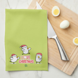 Paño de Cocina│I Love Christmas Geschirrtuch