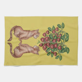 Paño De Cocina Los amantes de frutillas  Geschirrtuch (Horizontal)