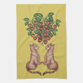 Paño De Cocina Los amantes de frutillas  Geschirrtuch (Vertikal)