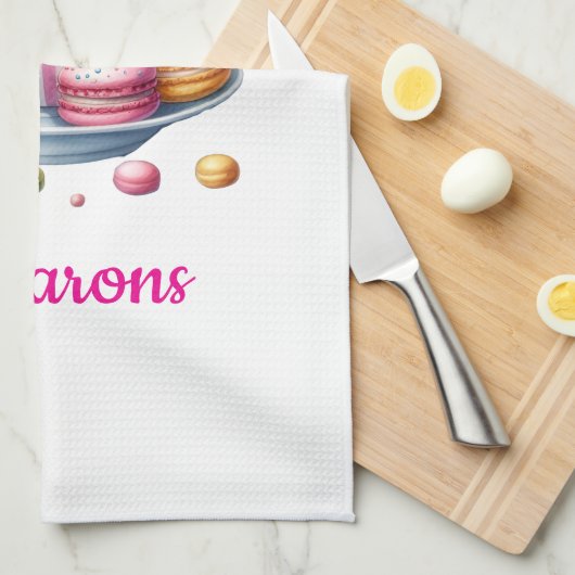 Paño de Cocina Macarons Geschirrtuch (Viertel Falte)
