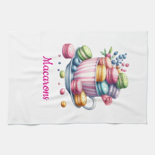 Paño de Cocina Macarons Geschirrtuch (Horizontal)