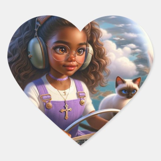 Panola and Gata Keepsake Sticker (Vorderseite)